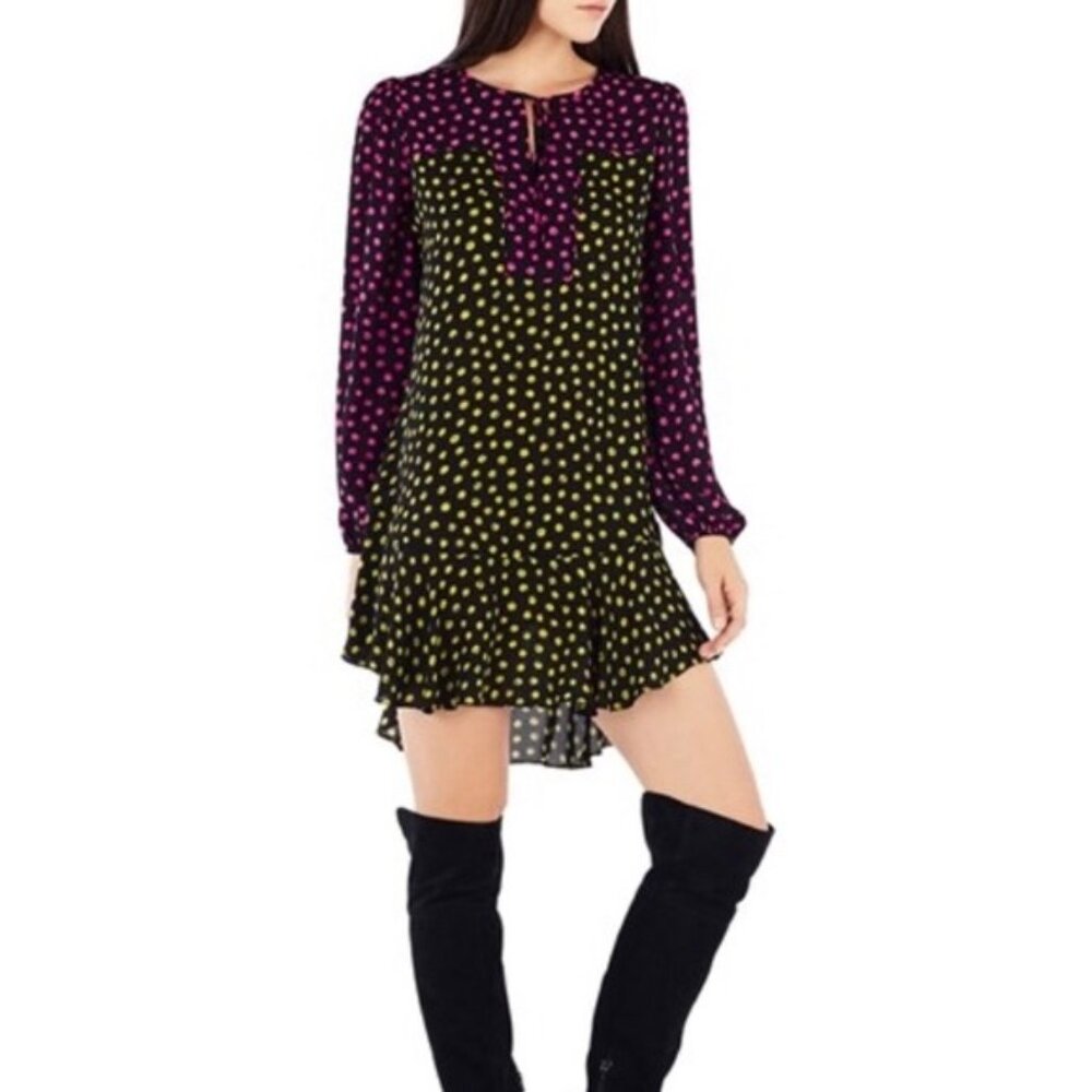 BCBG MaxAzria 'Dinah' Georgette Trapeze Dress